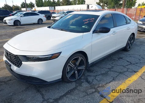2023 Honda Accord Hybrid Sport from USA, damaged, VIN 1HGCY2F54PA030662